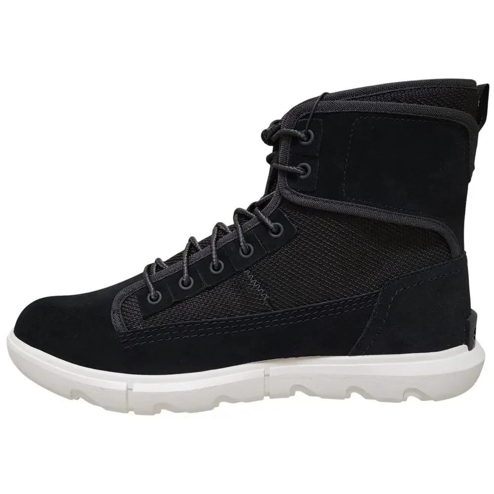 Sorel Men Explorer Mission Waterproof Combat Hiking Boots Size US 11 Black